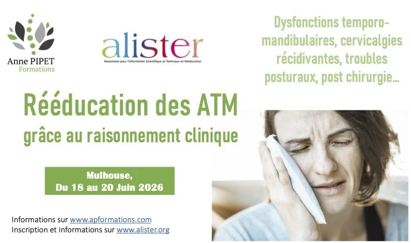 Formation ATM - raisonnement clinique - posture cervicales mulhouse