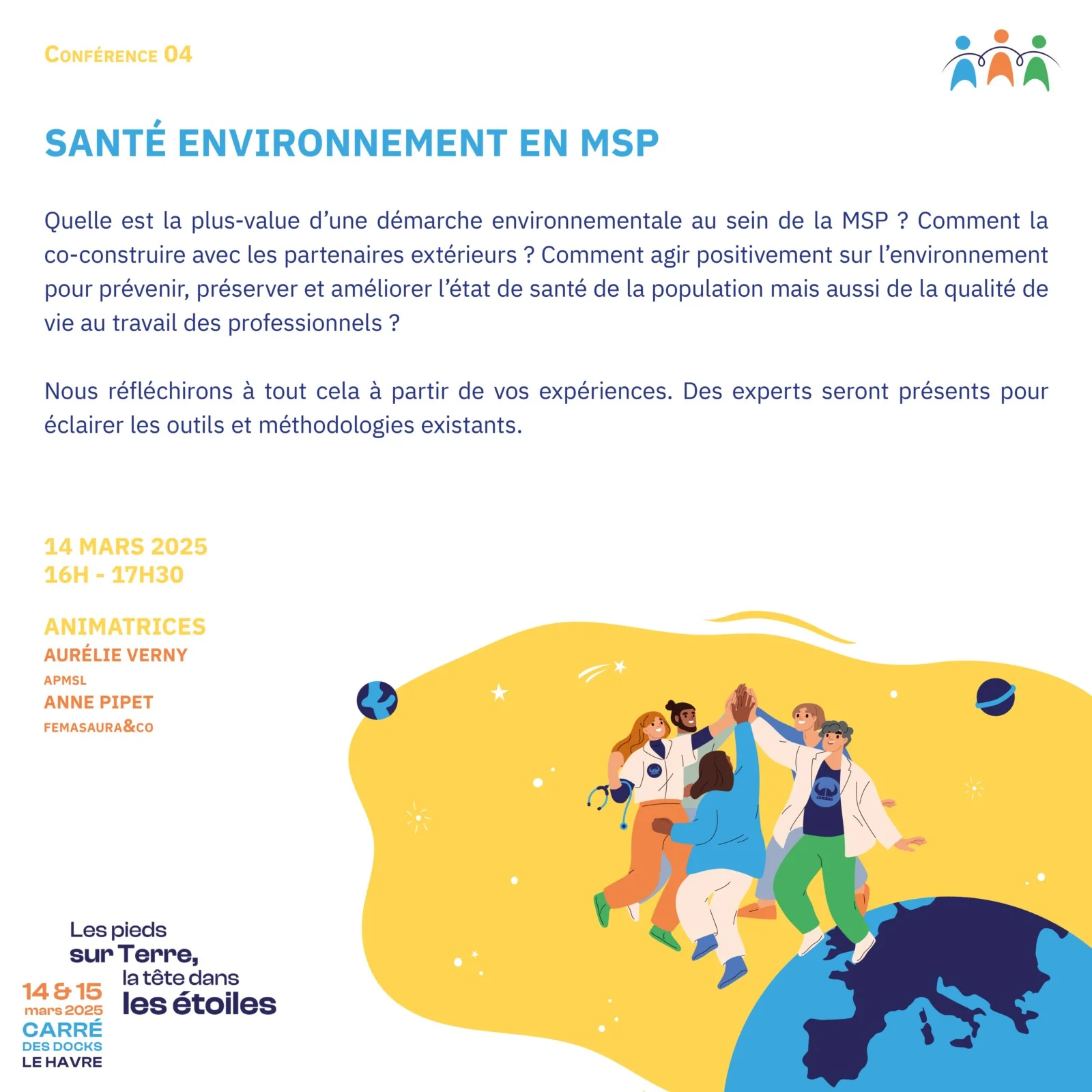 Atelier Santé environnementale aux Journées Nationales AvecSanté, la fédération nationale des maisons de santé